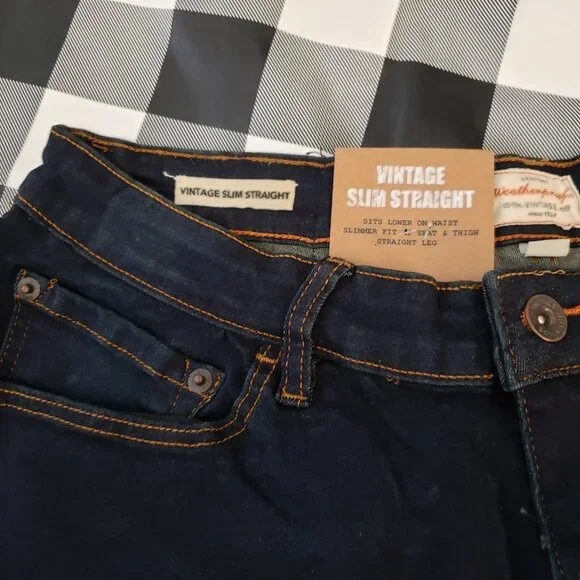 Men’s Vintage Comfort Blue Jeans NWT 36x32 - Picture 6 of 9